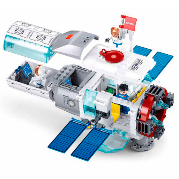 Constructor Sluban Space Station White Numărul de piese 292 , 6+ photo 5