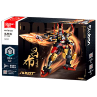 Constructor Sluban General Lu Bu Multicolor Numărul de piese 552, 6+