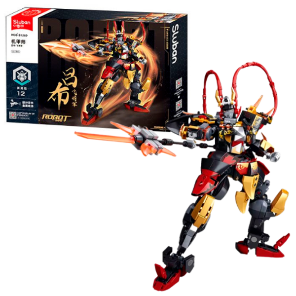 Constructor Sluban General Lu Bu Multicolor Numărul de piese 552, 6+ photo 3