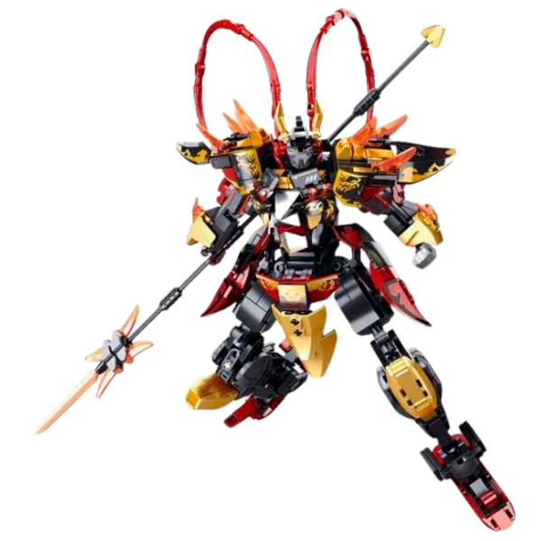 Constructor Sluban General Lu Bu Multicolor Numărul de piese 552, 6+ photo 5