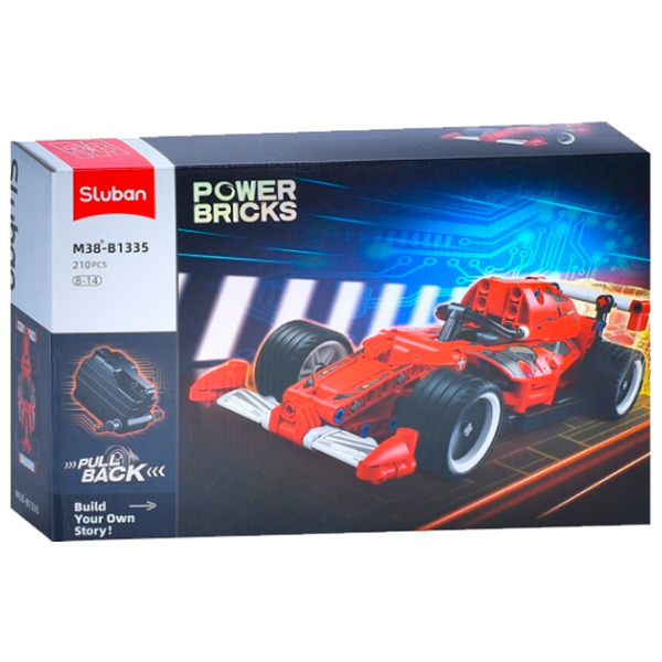 Constructor Sluban Formula 1 Red Numărul de piese 210, 8+ photo 1