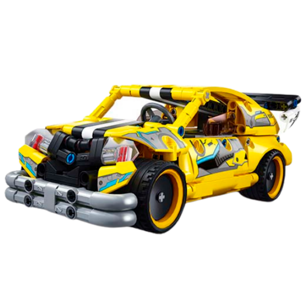 Constructor Sluban Sport Car Yellow Numărul de piese 249, 6+ photo 2