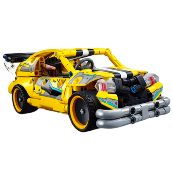 Constructor Sluban Sport Car Yellow Numărul de piese 249, 6+ photo 4