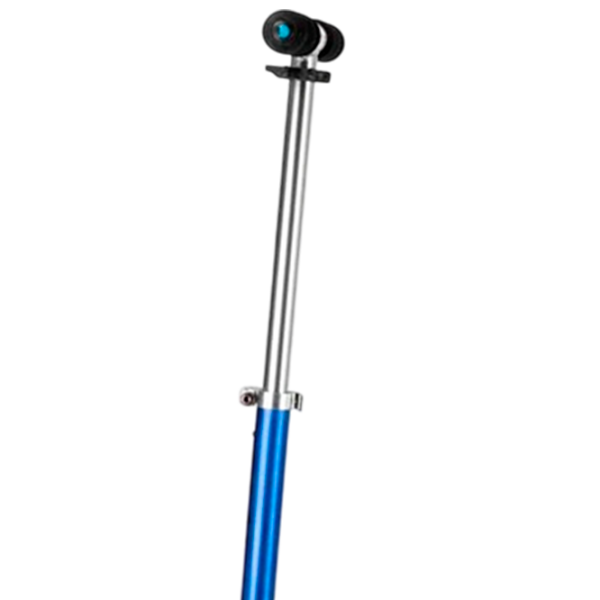 Детский двухколёсный самокат Micro Sprite LED (SA0231) Сапфировый синий 5 лет, 100 кг, Силиконовые photo 4