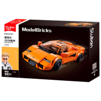 Constructor Sluban Sport Car Orange Numărul de piese 264, 6+