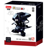 Constructor Sluban Allien Black Numărul de piese 177, 6+