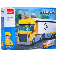 Constructor Sluban Delivery truck Yellow Numărul de piese 269, 6+