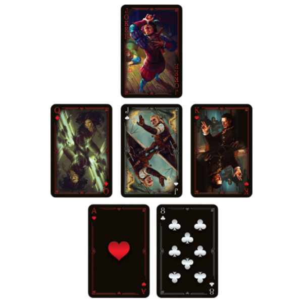 Joc de masă Winning Moves Waddingtons No.1 The Witcher Carti de joc, 6+ photo 2