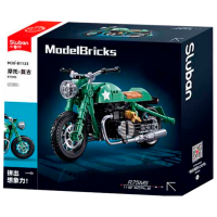 Constructor Sluban R75MS Green Numărul de piese 215, 6+