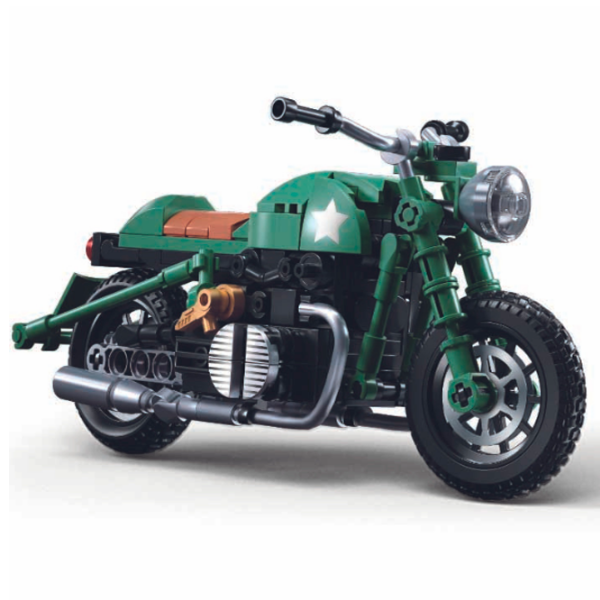 Constructor Sluban R75MS Green Numărul de piese 215, 6+ photo 3