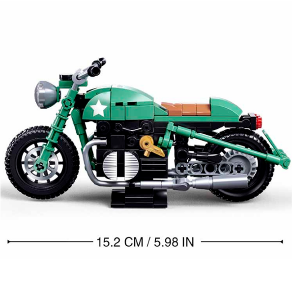 Constructor Sluban R75MS Green Numărul de piese 215, 6+ photo 4