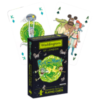 Joc de masă Winning Moves Waddingtons No.1 Rick and Morty Carti de joc, 6+