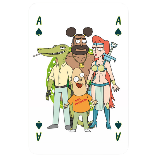 Joc de masă Winning Moves Waddingtons No.1 Rick and Morty Carti de joc, 6+ photo 2