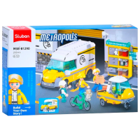 Constructor Sluban Special machine Yellow Numărul de piese 255, 6+