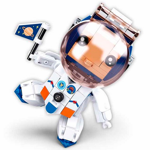Constructor Sluban Astronaut White Numărul de piese 149, 6+ photo 2