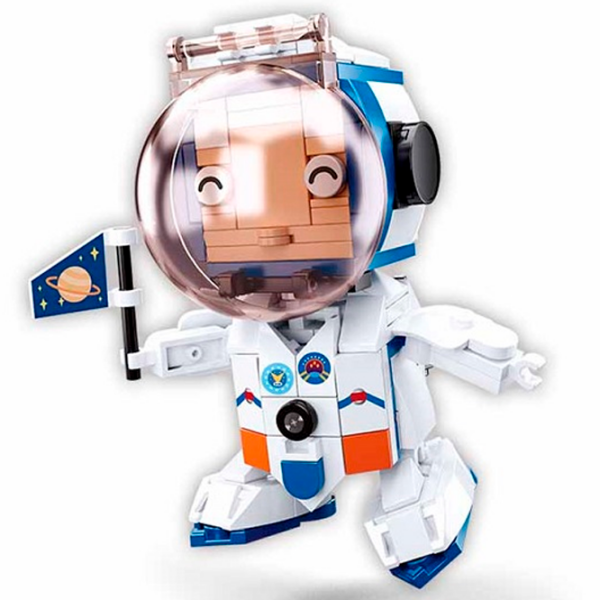 Constructor Sluban Astronaut White Numărul de piese 149, 6+ photo 3