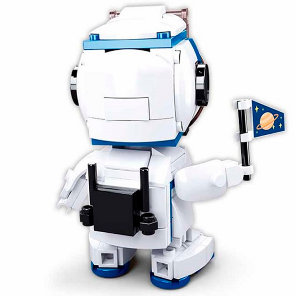Constructor Sluban Astronaut White Numărul de piese 149, 6+ photo 4