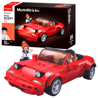 Constructor Sluban MX5 Red Numărul de piese 264, 6+