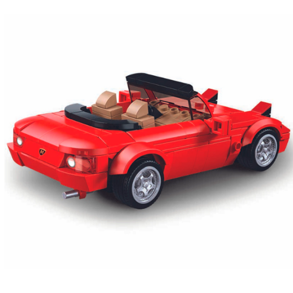 Constructor Sluban MX5 Red Numărul de piese 264, 6+ photo 4