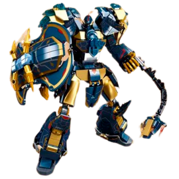 Constructor Sluban Black Turtle Robot Multicolor Numărul de piese 685, 6+ photo 6
