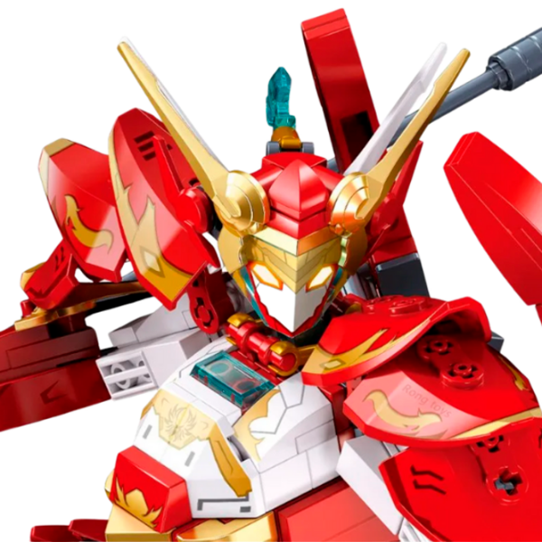 Constructor Sluban Bird Robot Red Numărul de piese 706, 6+ photo 5