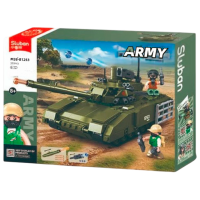 Constructor Sluban T-14S Khaki Numărul de piese 319, 6+