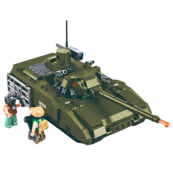 Constructor Sluban T-14S Khaki Numărul de piese 319, 6+ photo 5