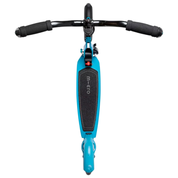 Детский двухколёсный самокат Micro Speed Deluxe (SA0214) Аляскинский голубой 7 лет, 100 кг, Полиуретановые photo 4
