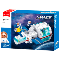 Constructor Sluban Spatial Basic Mode White Numărul de piese 502, 6+