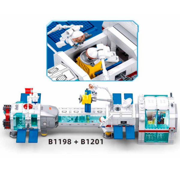 Constructor Sluban Spatial Basic Mode White Numărul de piese 502, 6+ photo 5
