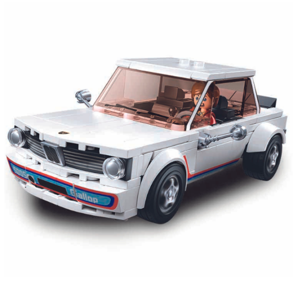 Constructor Sluban Classic car White Numărul de piese 277, 6+ photo 2