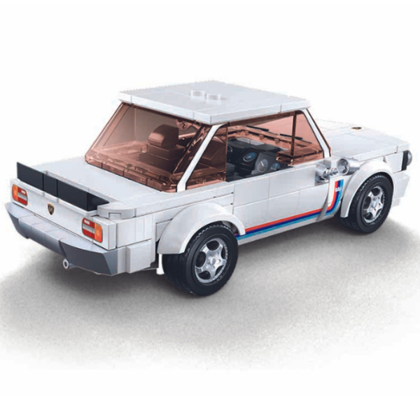 Constructor Sluban Classic car White Numărul de piese 277, 6+ photo 4