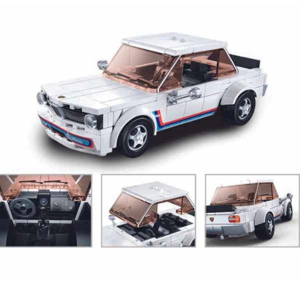 Constructor Sluban Classic car White Numărul de piese 277, 6+ photo 5