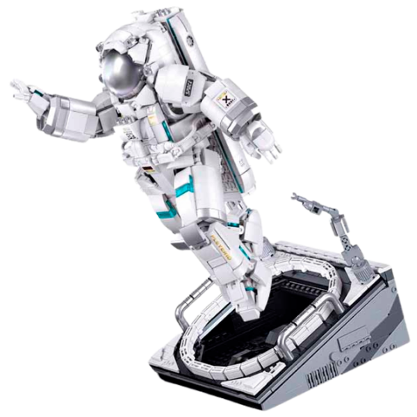 Constructor Sluban Astronaut White Numărul de piese 1401, 12+ photo 4