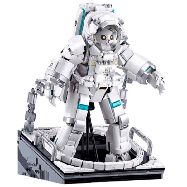 Constructor Sluban Astronaut White Numărul de piese 1401, 12+ photo 6