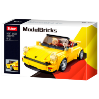 Constructor Sluban German Sports Car Yellow Numărul de piese 254, 6+