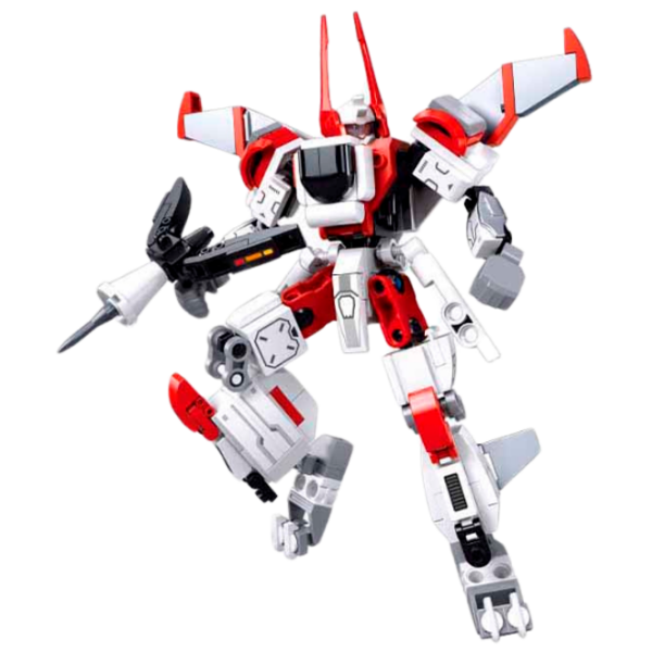 Constructor Sluban Jet Fighter White Numărul de piese 234, 6+ photo 3