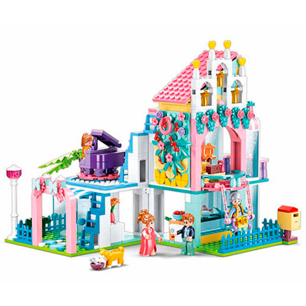 Constructor Sluban Dream Apartment Multicolor Numărul de piese 596, 6+ photo 3