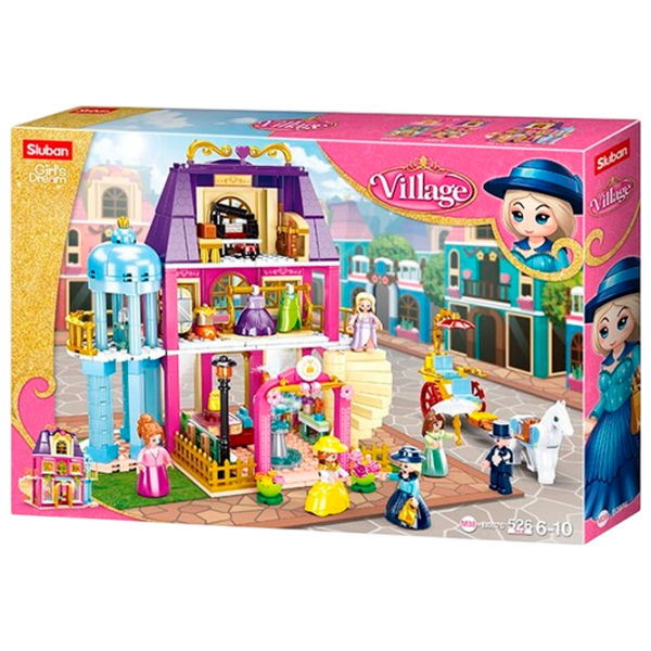 Constructor Sluban Pizzerie Multicolor Numărul de piese 287, 6+ photo 1