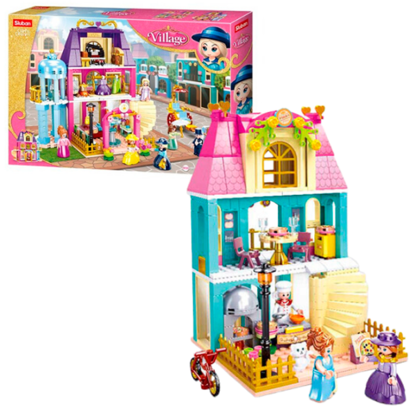 Constructor Sluban Pizzerie Multicolor Numărul de piese 287, 6+ photo 2