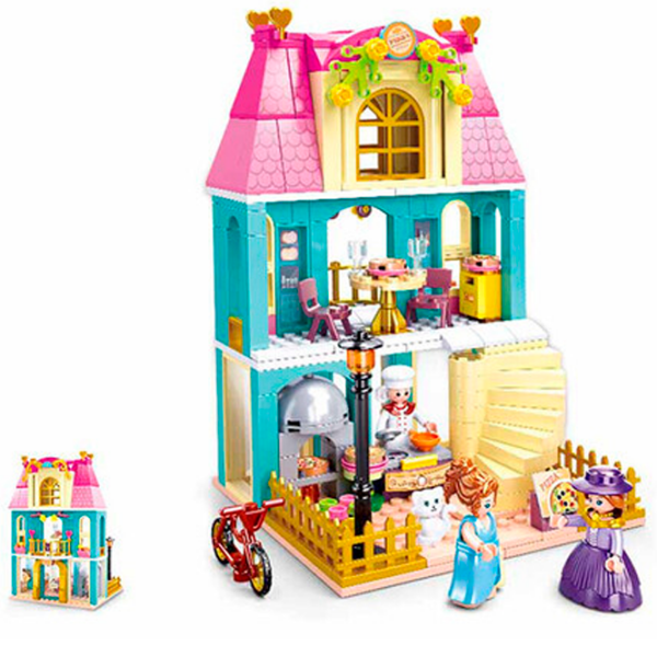 Constructor Sluban Pizzerie Multicolor Numărul de piese 287, 6+ photo 4