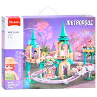 Constructor Sluban Amusement Park Multicolor Numărul de piese 448, 6+