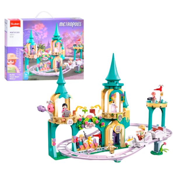 Constructor Sluban Amusement Park Multicolor Numărul de piese 448, 6+ photo 2