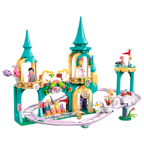 Constructor Sluban Amusement Park Multicolor Numărul de piese 448, 6+ photo 3