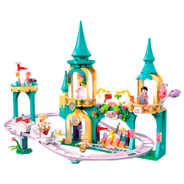 Constructor Sluban Amusement Park Multicolor Numărul de piese 448, 6+ photo 4