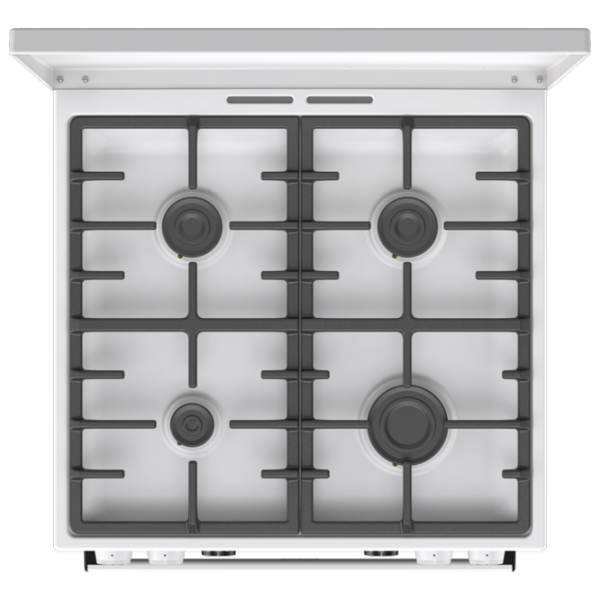 Aragaz Gorenje GKS6C71WF White Tipul plitei: Pe gaz, 71 l, Tipul cuptorului: Electric photo 8