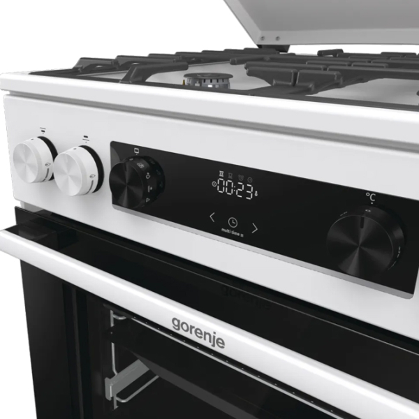 Aragaz Gorenje GKS6C71WF White Tipul plitei: Pe gaz, 71 l, Tipul cuptorului: Electric photo 9