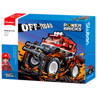Constructor Sluban Monster Truck Red Numărul de piese 261, 6+