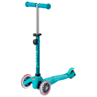 Trotinetă pentru copii cu două roți Micro Smart (MMD127) Aqua 2 ani, 50 kg, Din PU