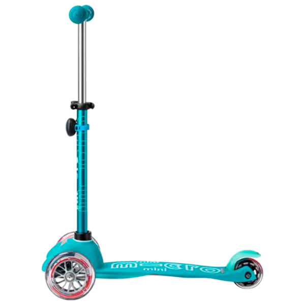Trotinetă pentru copii cu două roți Micro Smart (MMD127) Aqua 2 ani, 50 kg, Din PU photo 3